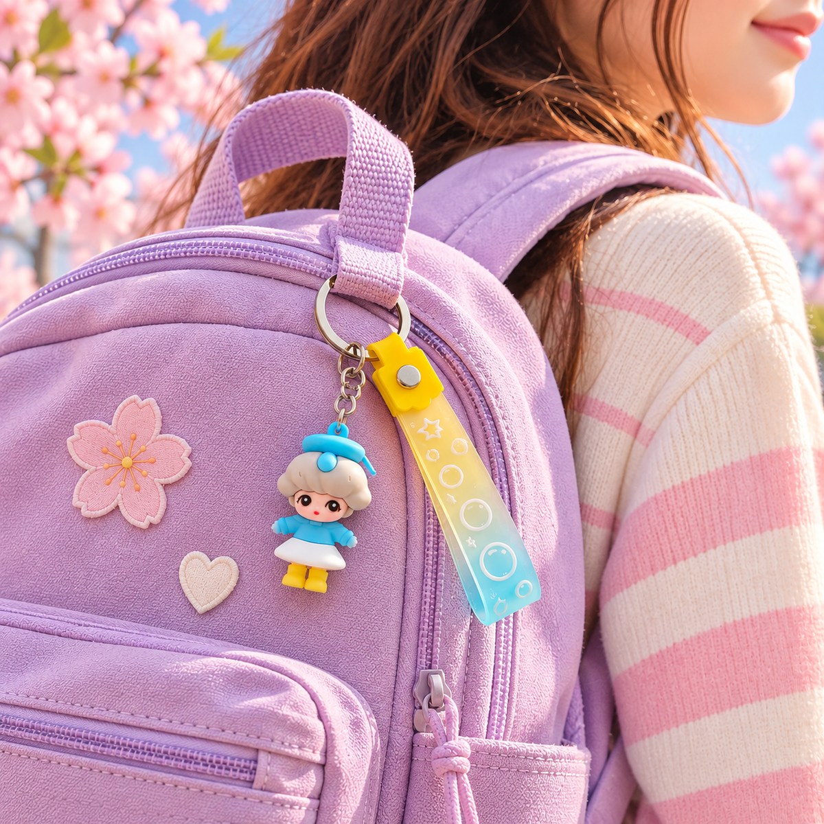 Katten-sleutelhanger Lolita Kawaii