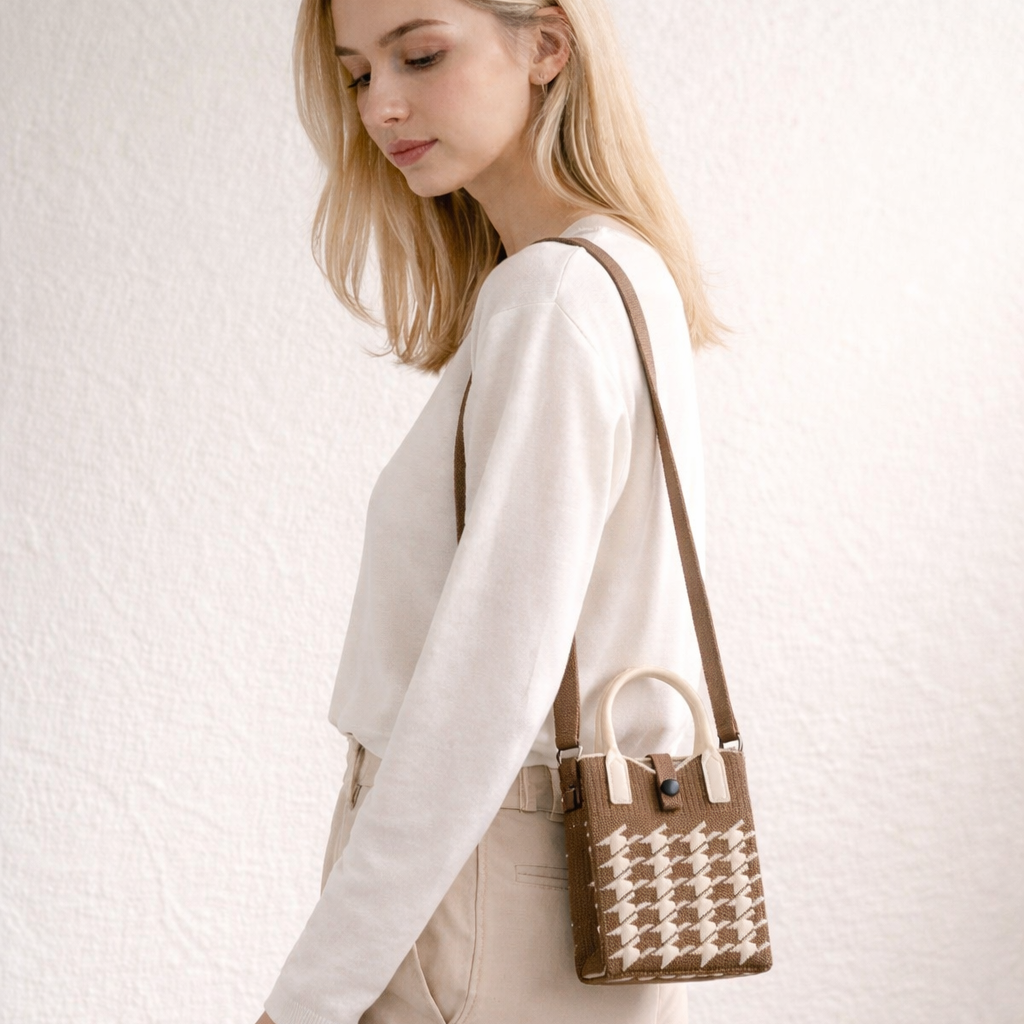 Pixie Bag Chic Marron - Petit Sac téléphone portable