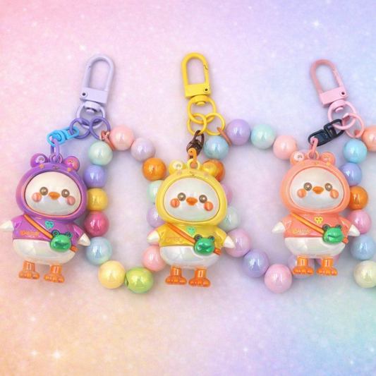 Nyckelring/Mobilberlock Kawaii Anka