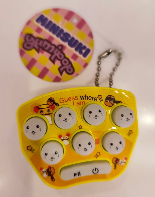Game Pop It Keychain