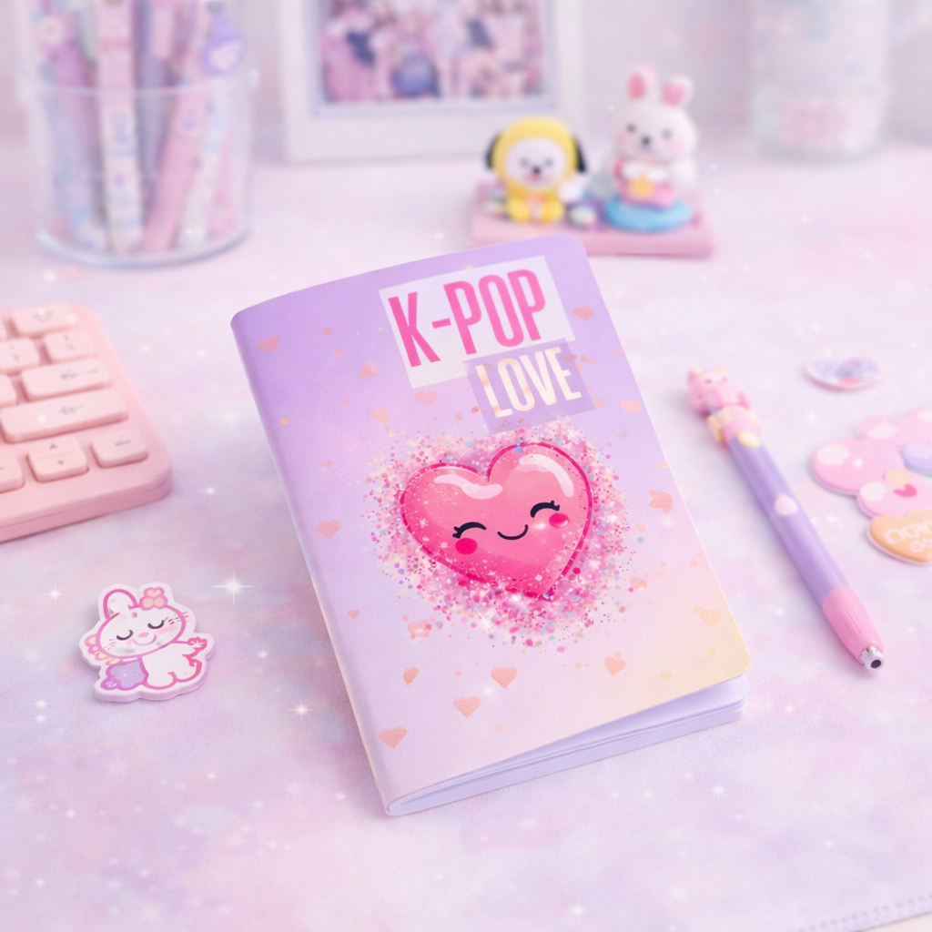 Carnet A6 K-Pop Love
