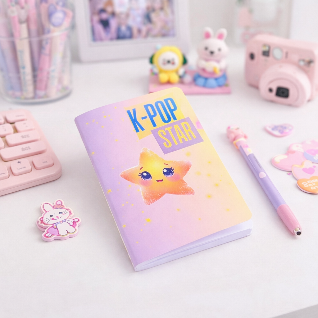 K-Pop Star A6-notesbog