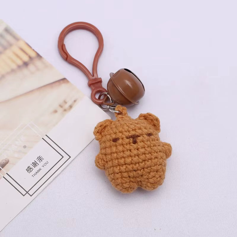 Amigurumi sleutelhanger Kawaii beertje