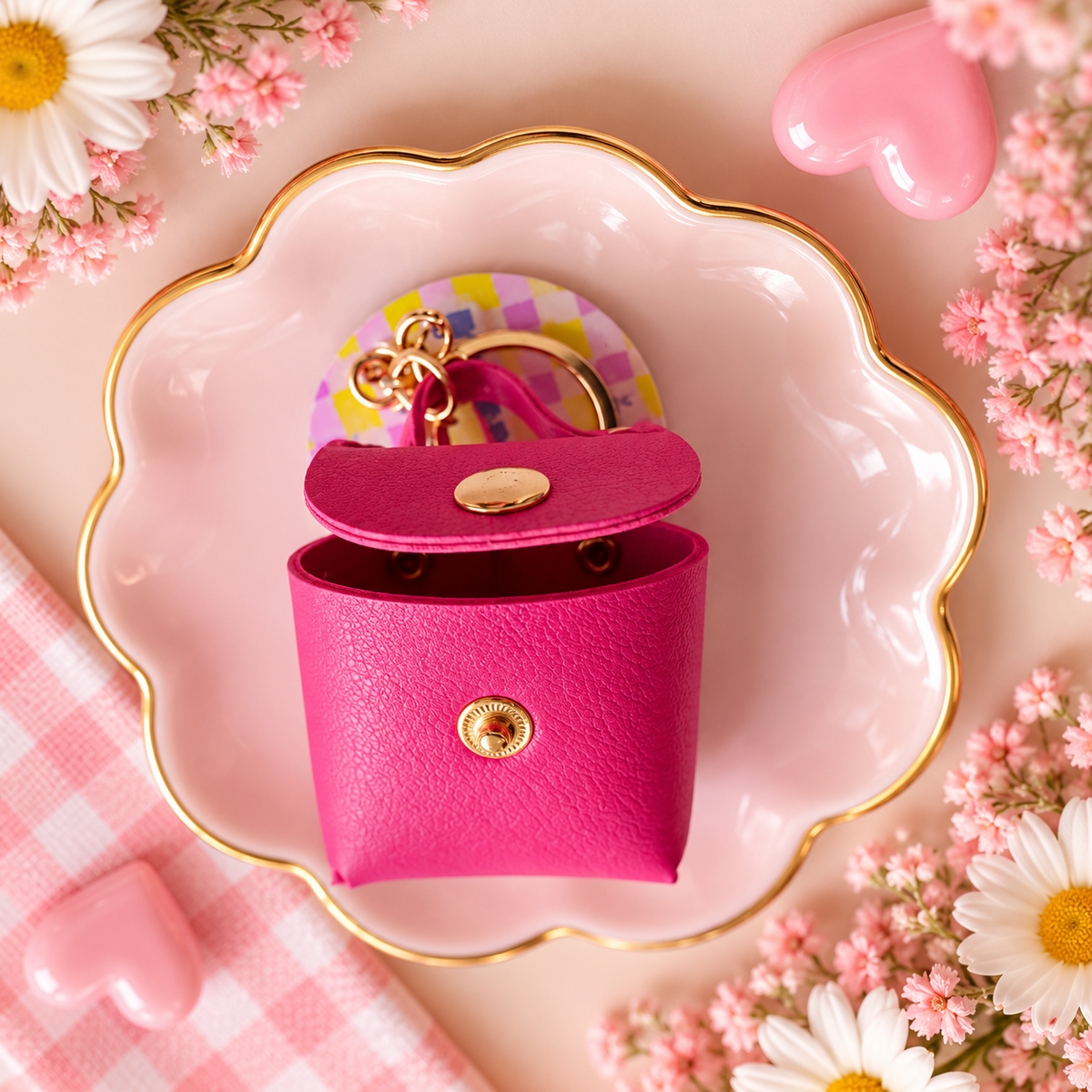 Porte-clés Mini sac à main - Bijou de sac - French style