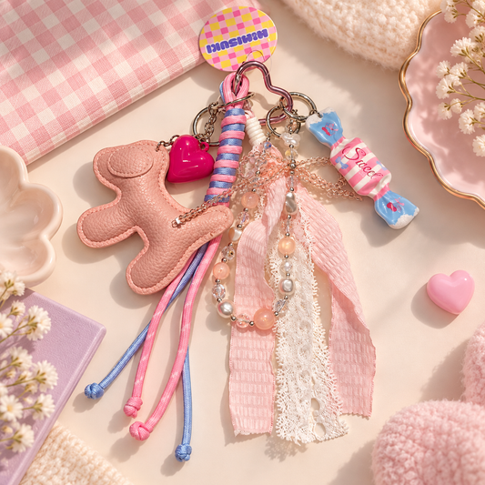Bijou de sac Puppy Crush Candy Kawaï K-POP