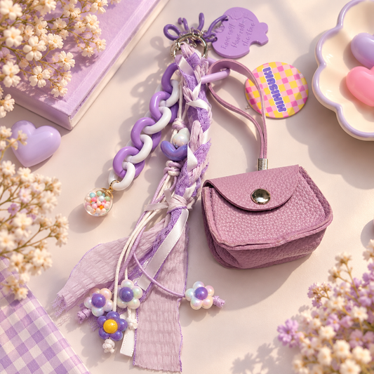 Bijou de sac Lilas Tendre Violet