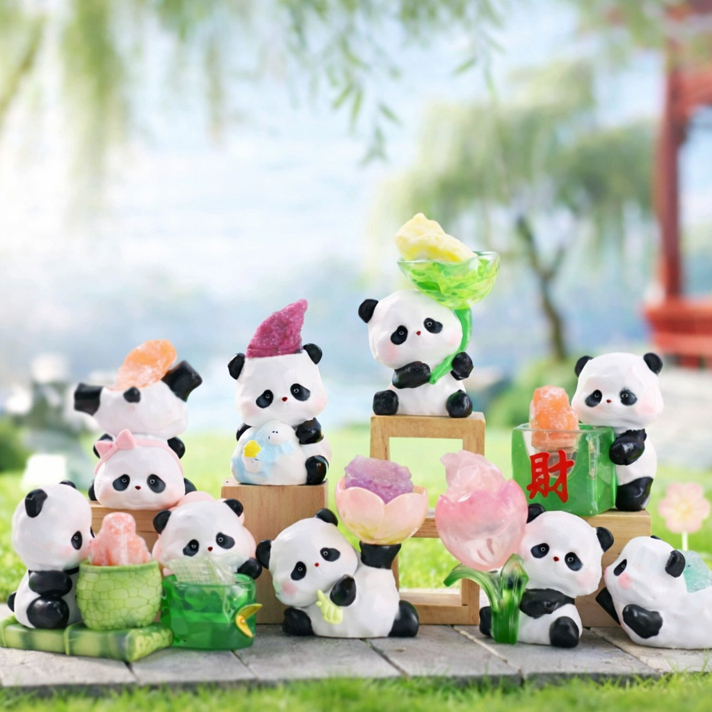Blind Box Kawaii Panda - Mystery Box Panda Figurines