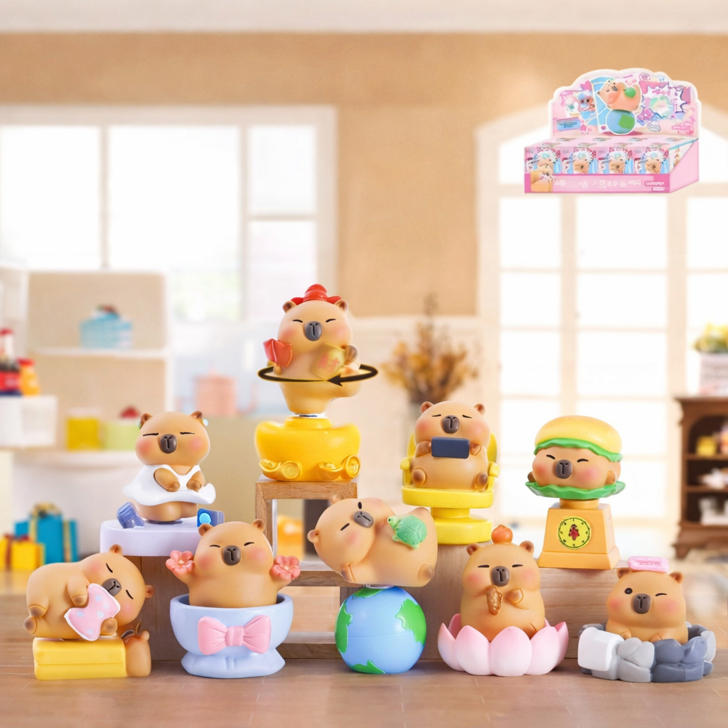 Caja sorpresa Capibara Kawaii - Caja misteriosa figuras de Capibara