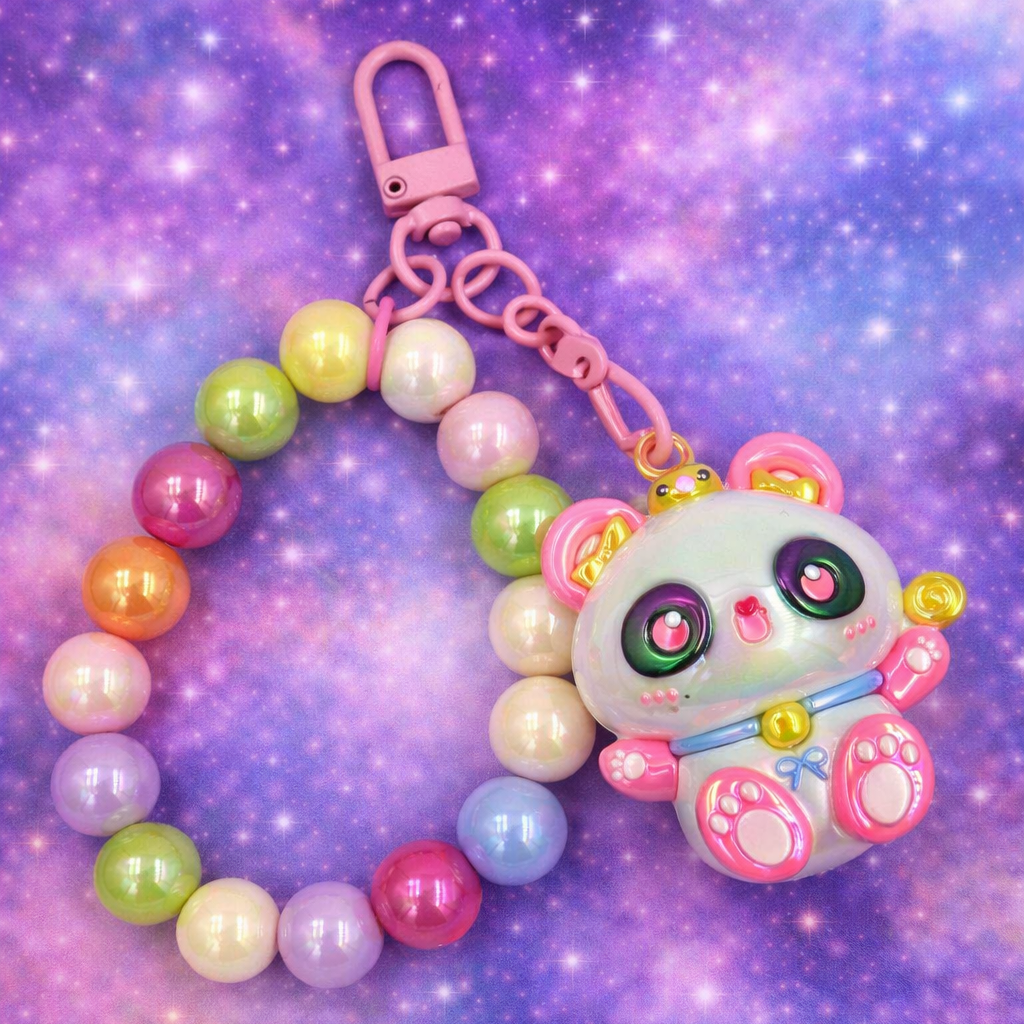 Porta-chaves/ Pendentes de telemóvel Panda Kawaii