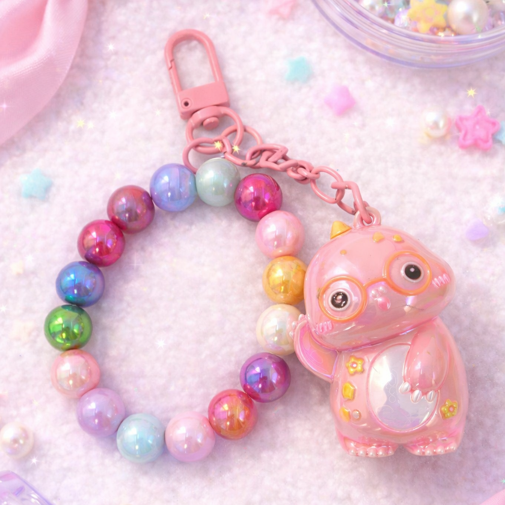 Llaveros/Charms para teléfono Galaxy Dino Kawaii