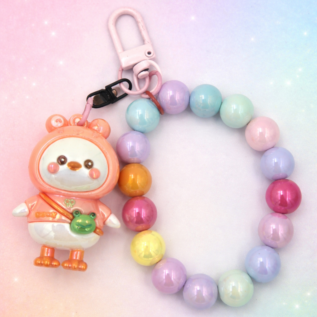 Nyckelring/Mobilberlock Kawaii Anka
