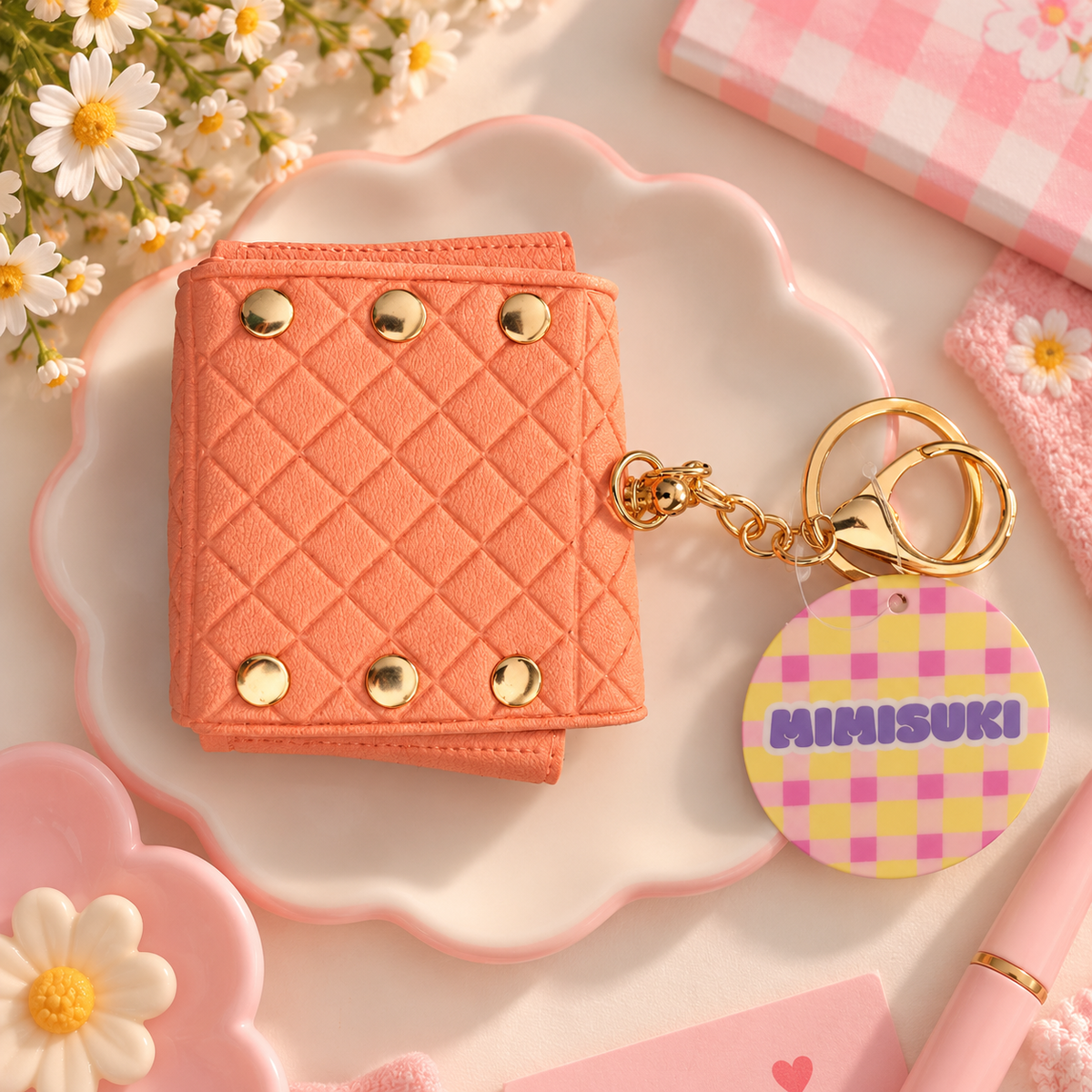 Porte-clés Mini sac à main - Bijoux de sac Papillon - French style