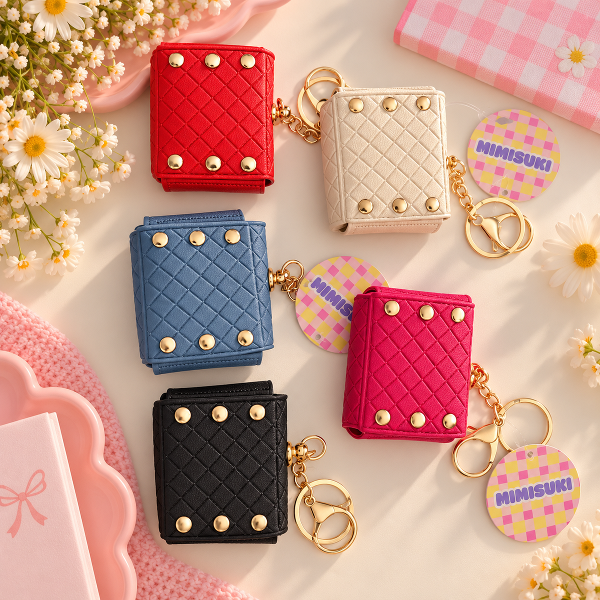 Porte-clés Mini sac à main - Bijoux de sac Papillon - French style