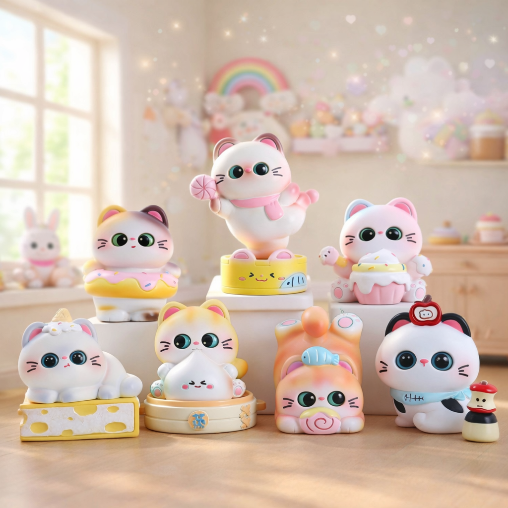 Blind box Cat Planet - Mysteriebox kattenfiguur