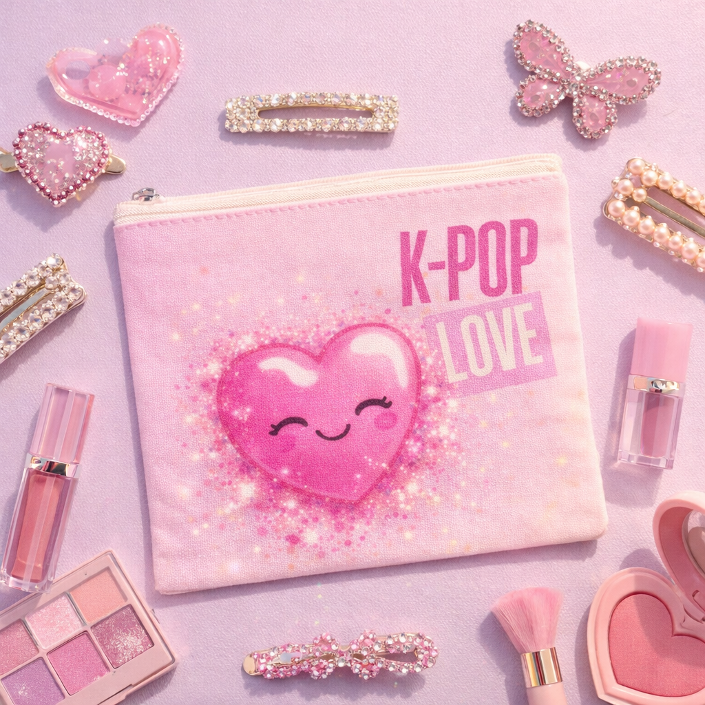 Piccola pochette K-Pop Love Corea - Portamonete
