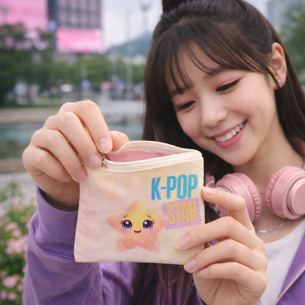 K-Pop Star Korea Kleines Portemonnaie - Geldbeutel