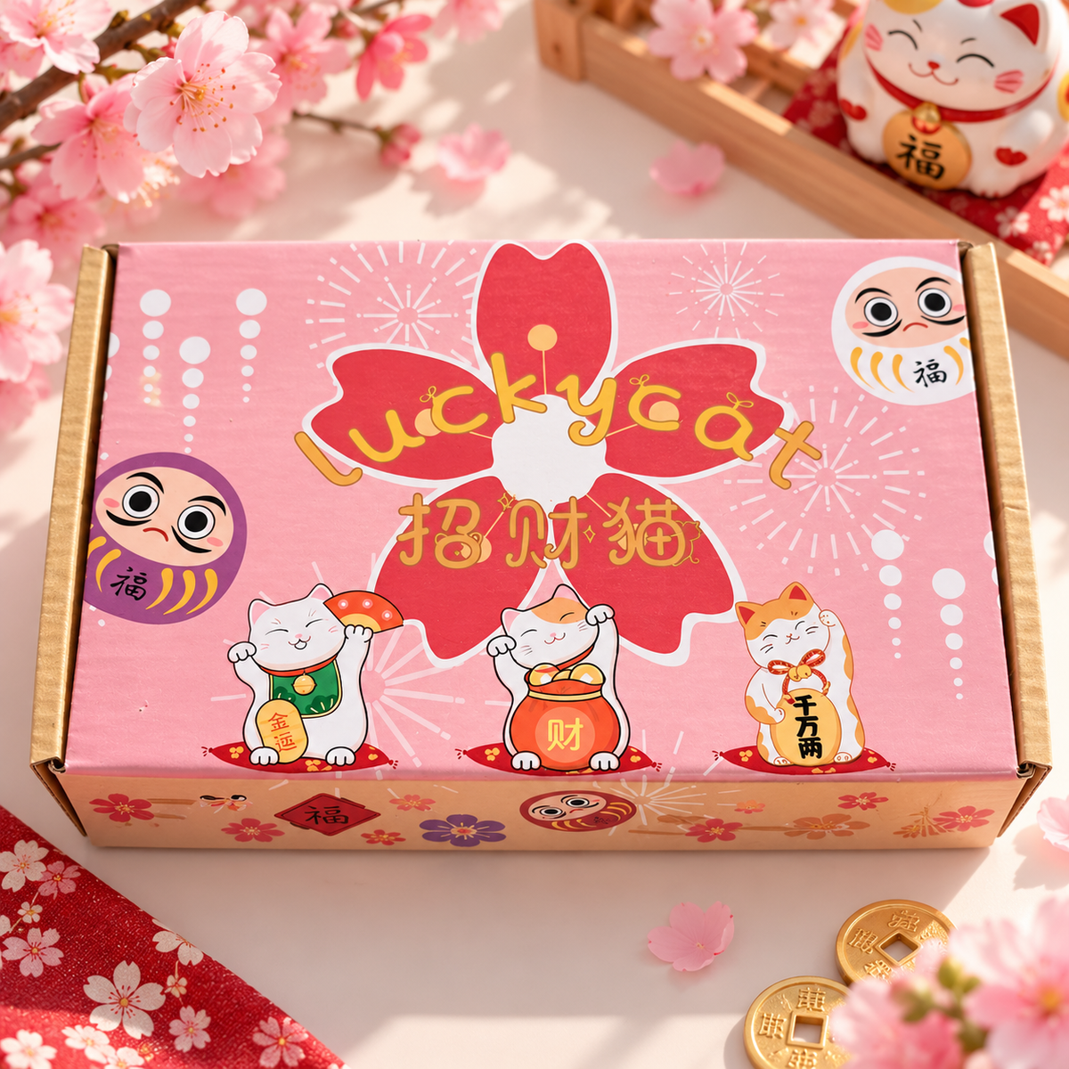 Darumas -figurines japonaises- porte- bonheur