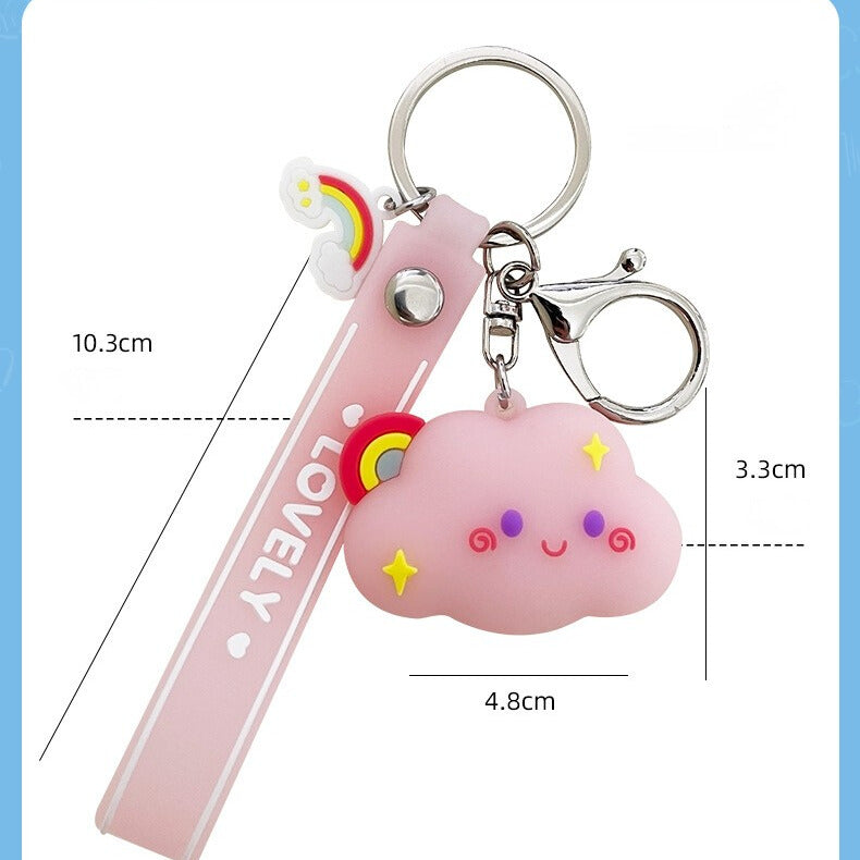 Portachiavi Nuvola Kawaii Lovely