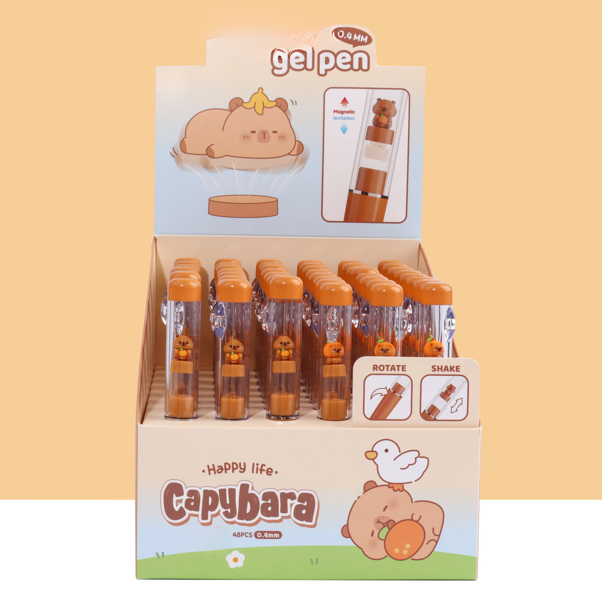 Caneta de gel Capivara Mágica