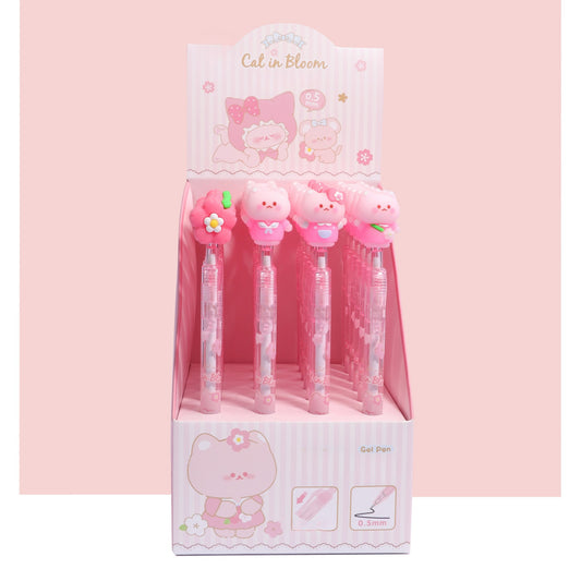 Stylo effaçable Sakura Cat Kawaï
