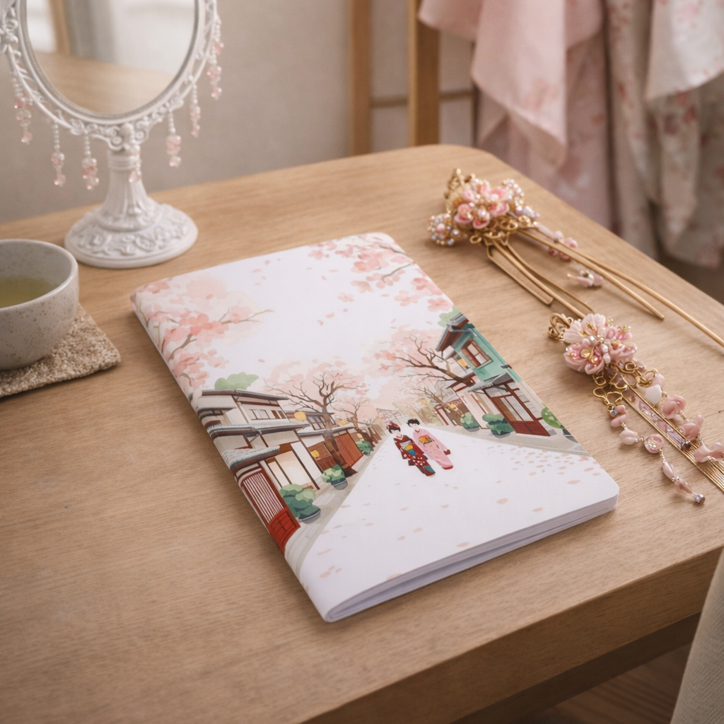 A5 Notizbuch Japanische Eleganz Kyoto