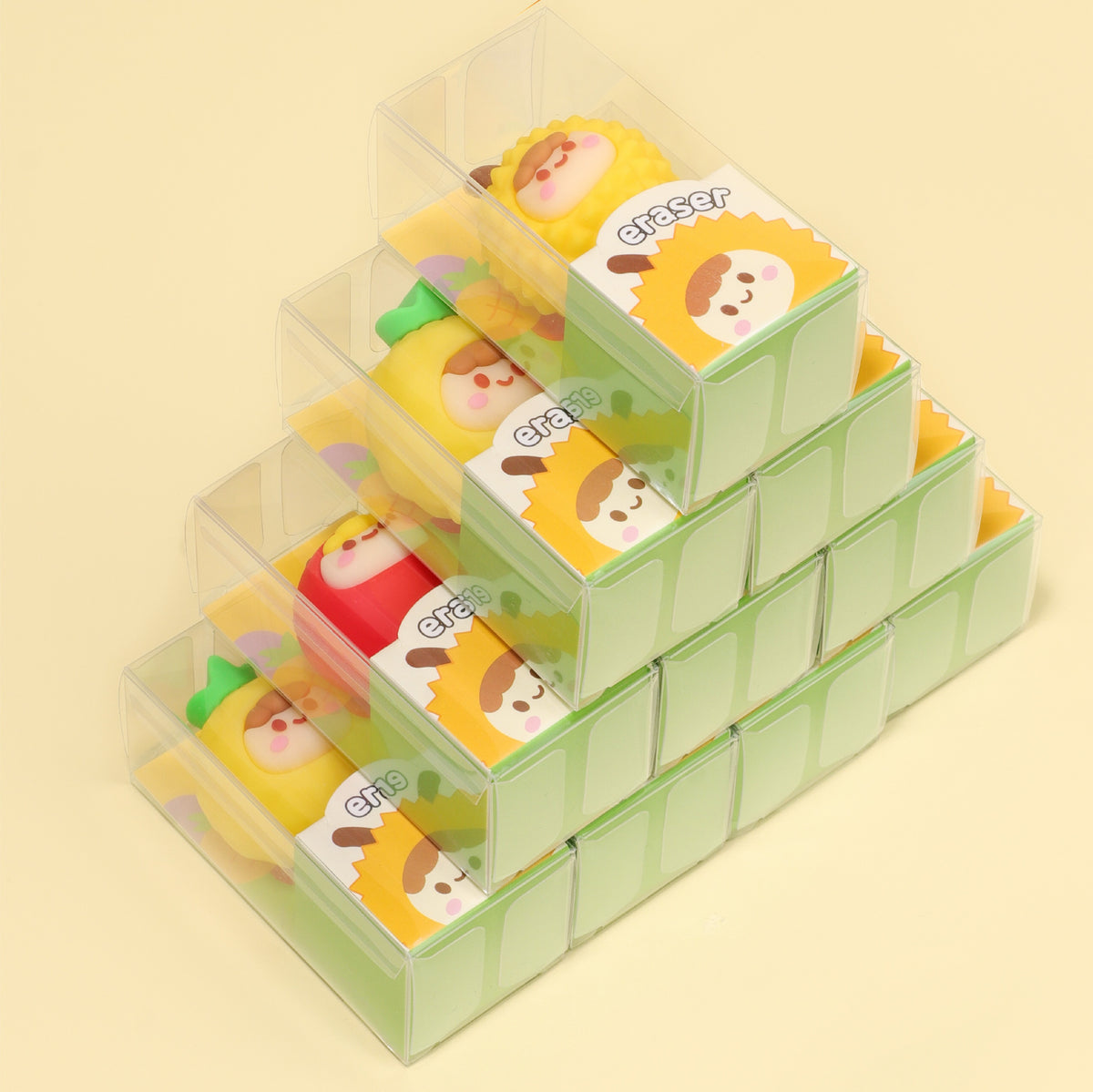 3D-suddgummi Little Fruits Kawaï