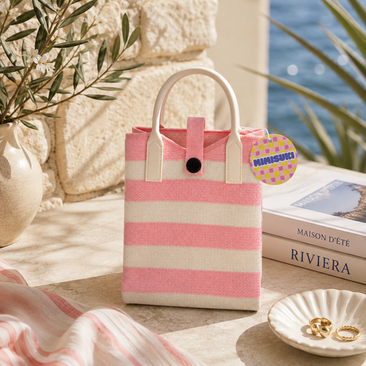 Pixie Bag Riviera Rose - Liten koreansk mobilväska