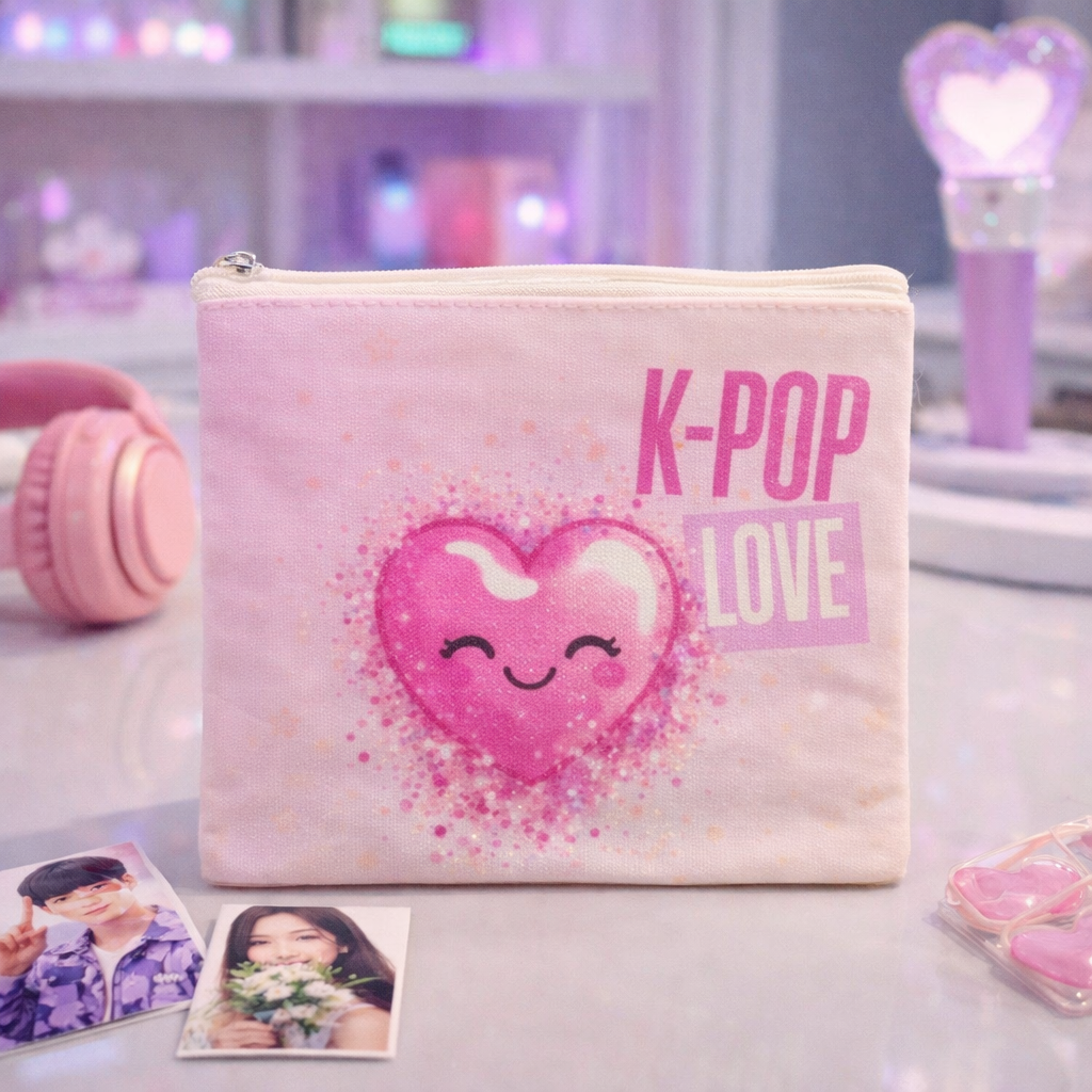 Piccola pochette K-Pop Love Corea - Portamonete