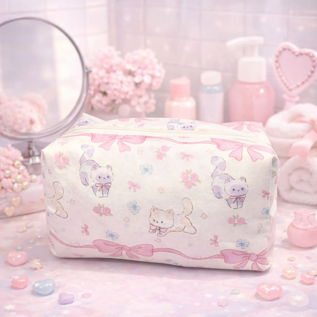 Bolsa de toilette Charming cats