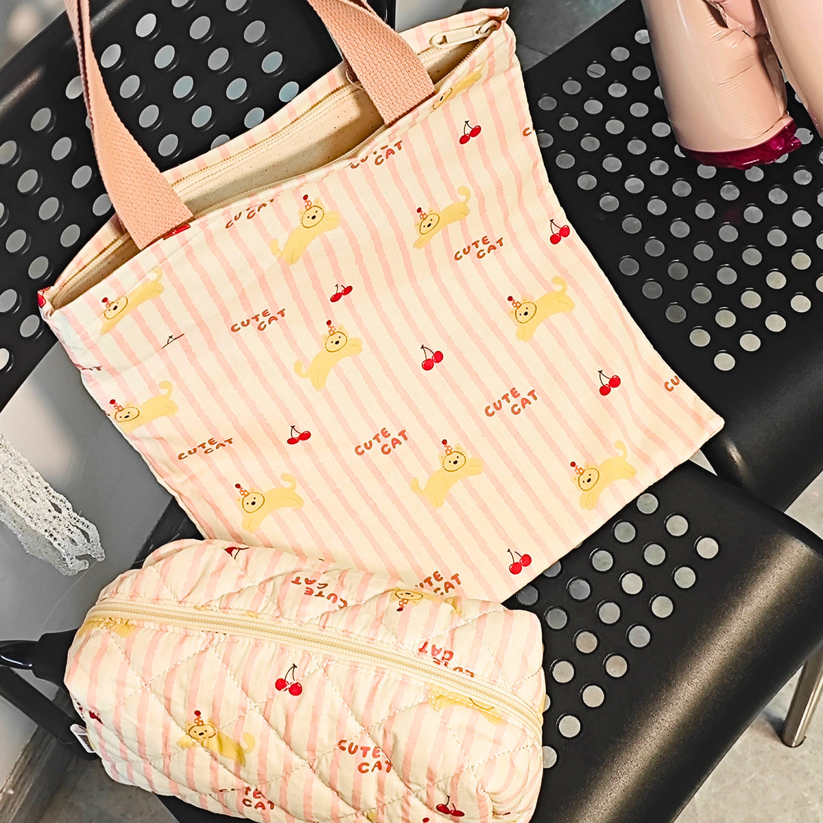 Tasche Miaous und Cerisettes