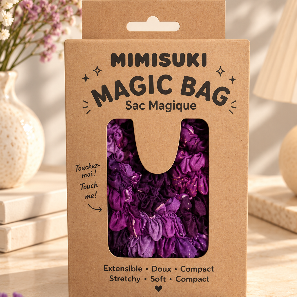 Magic bag Ultra Violet - Saco de compras extensível
