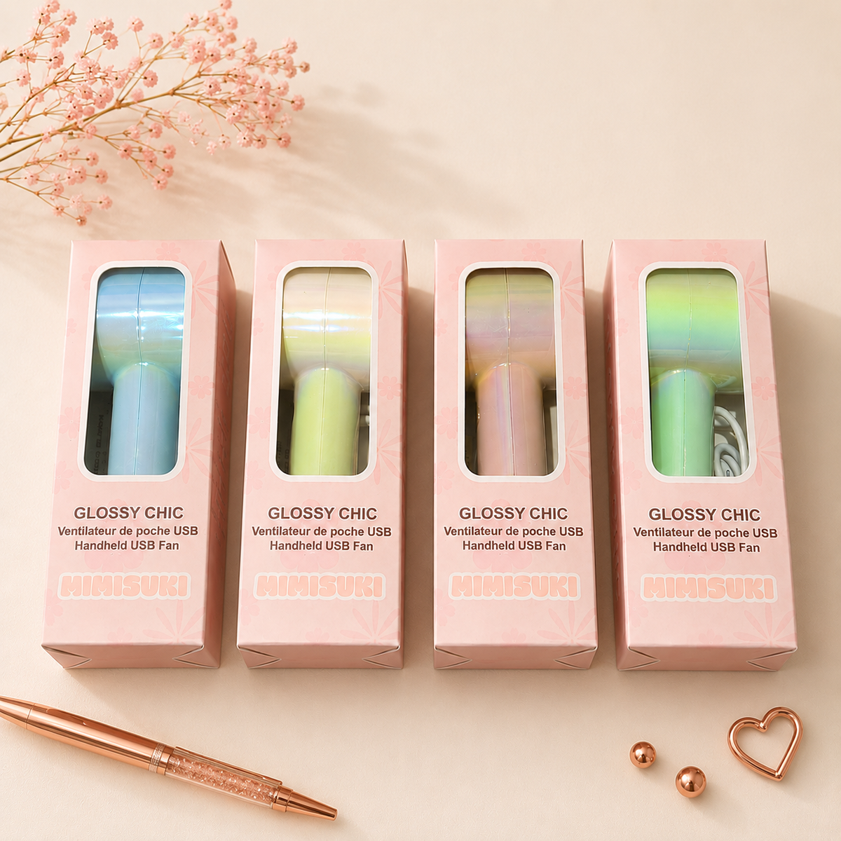 Mini Ventilateur Glossy Chic