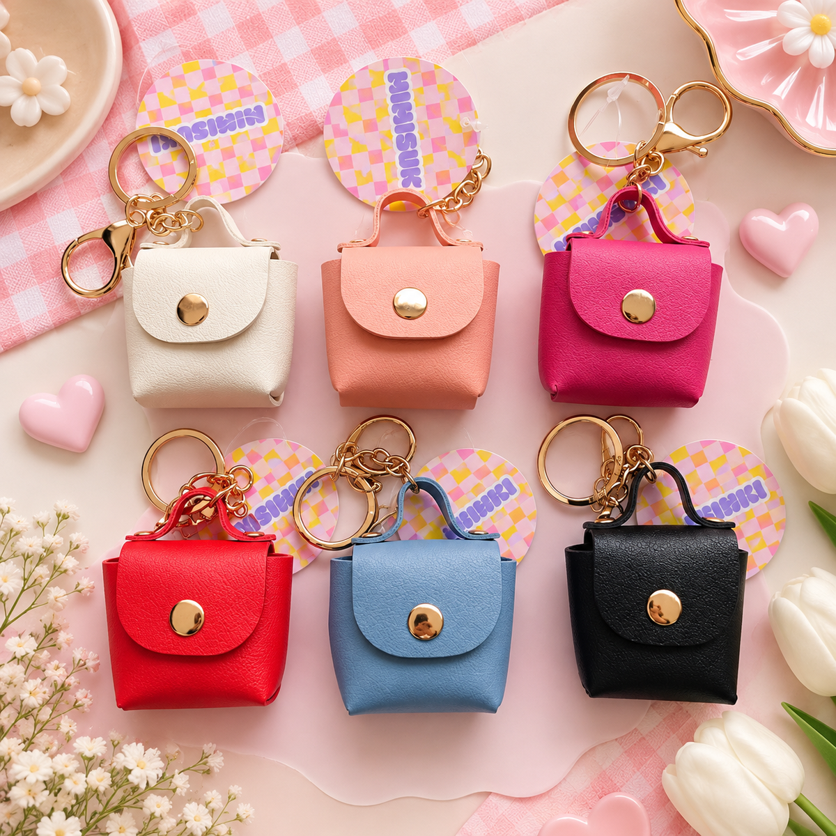 Porte-clés Mini sac à main - Bijou de sac - French style