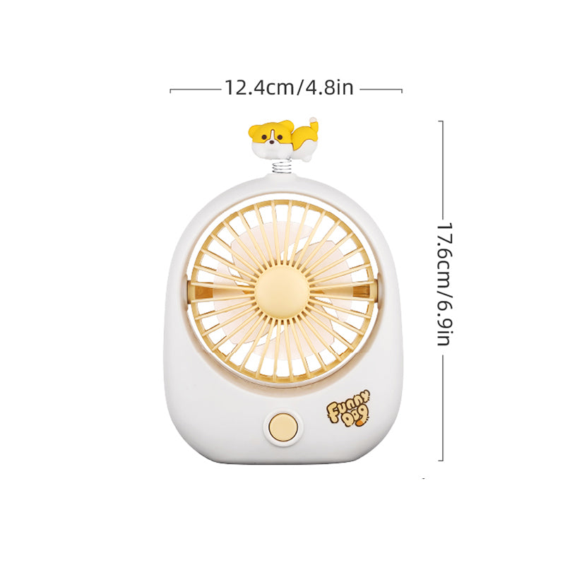Ventilador de escritorio Panda o Cachorro