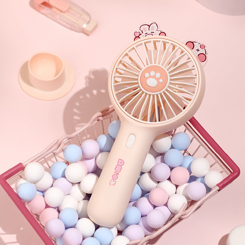 Kawaii handventilator of staand model