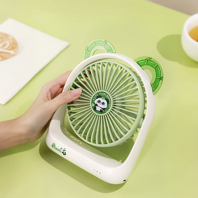 Panda-bordventilator med vipbar funktion