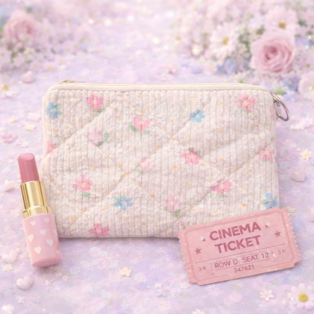 Portemonnee Kleine Kawaii-bloemetjes