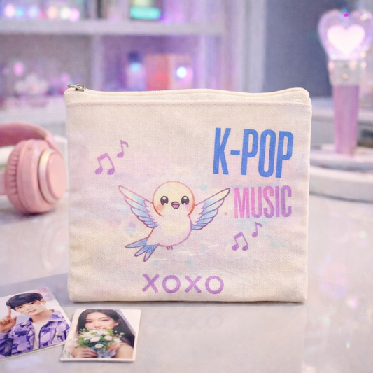 Petite pochette K-Pop Music Corée - Porte Monnaie
