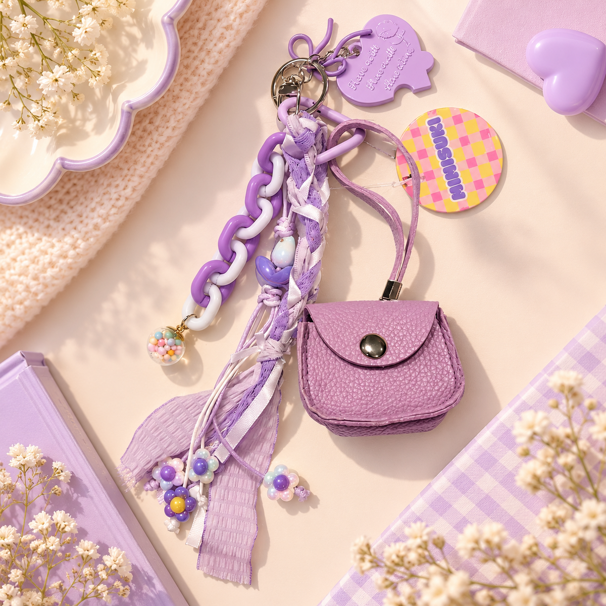 Bijou de sac Lilas Tendre Violet
