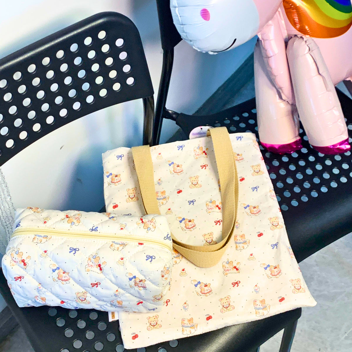 Sac Ronrons Chats et Oursons Kawai
