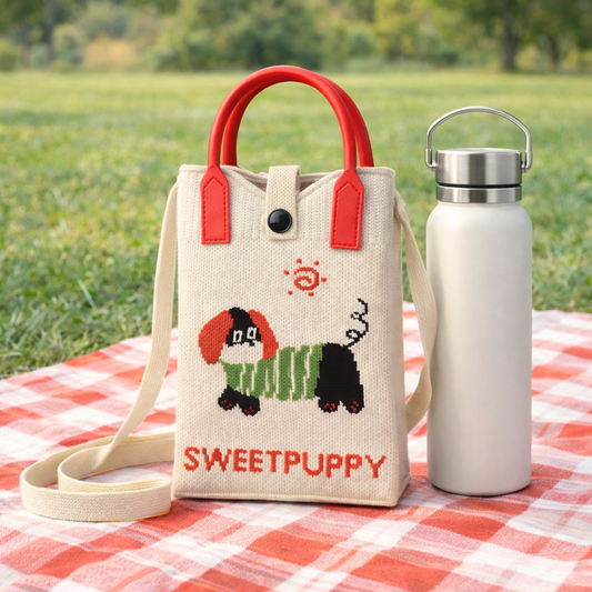 Pixie Bag Sweet Puppy - Liten mobilväska