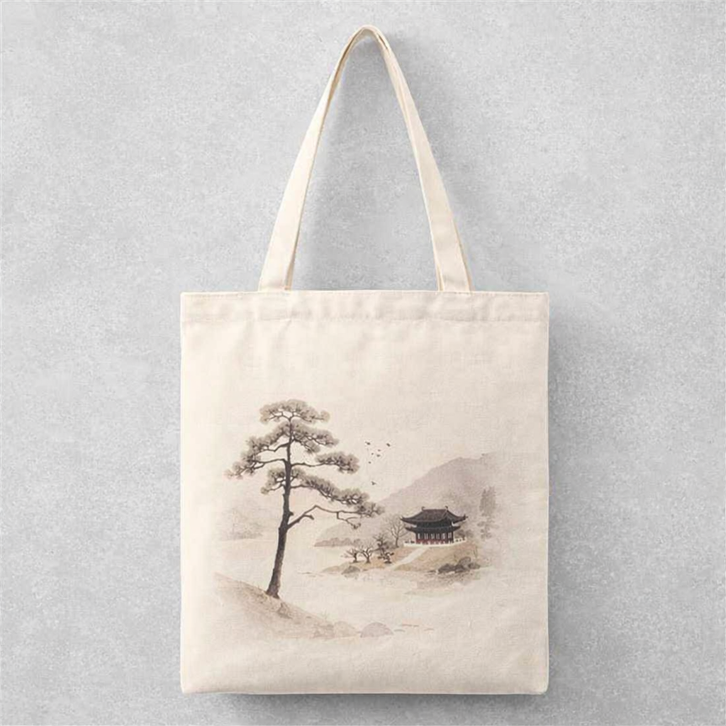 Tote Bag Premium Pavillon Coréen