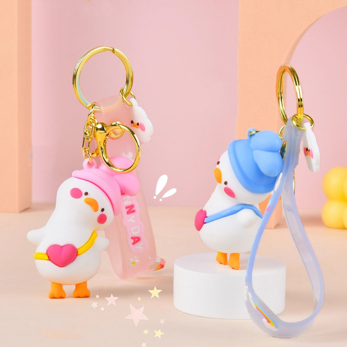 Schlüsselanhänger Sunny Day Kawaii-Ente