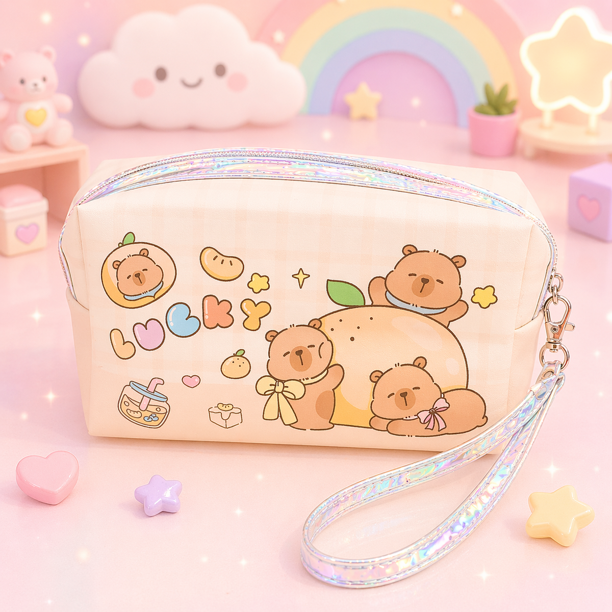 Kawaii Capybara toilettas zomertrend