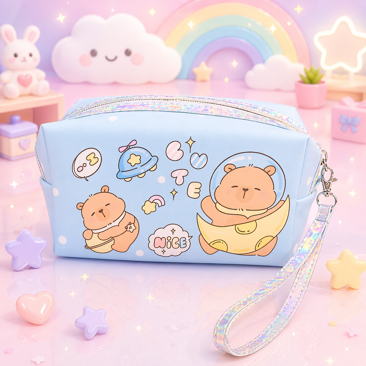 Kawaii Capybara toilettas zomertrend
