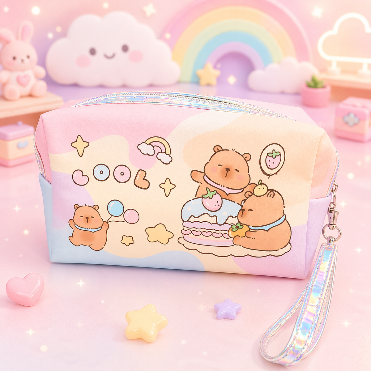 Kawaii Capybara toilettas zomertrend