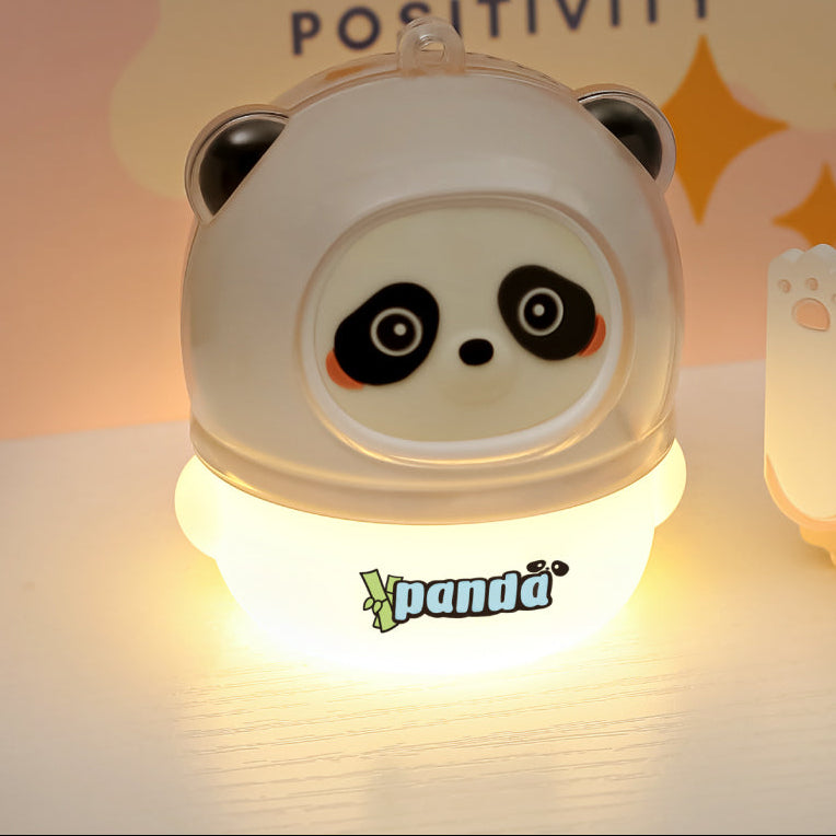 Kawaii natlampe med panda - 3 farver