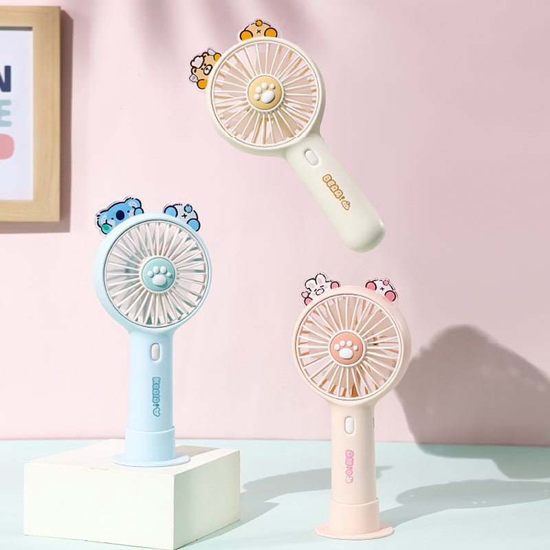Kawaii handventilator of staand model
