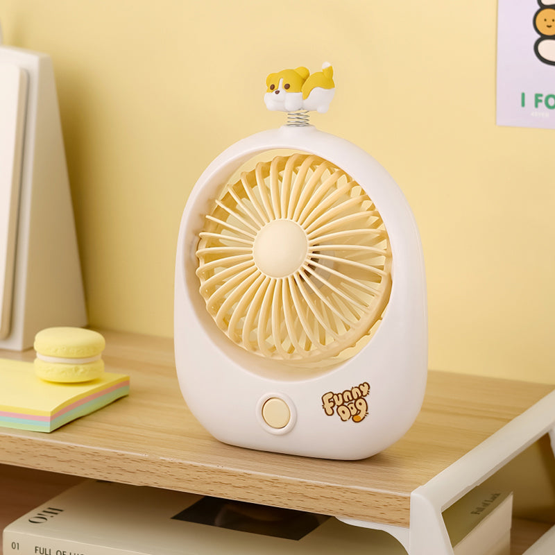Ventilador de escritorio Panda o Cachorro