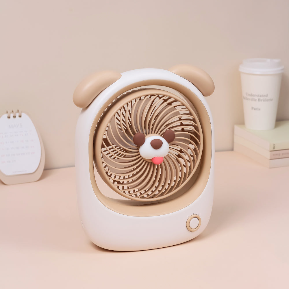 Fan Small dog for display